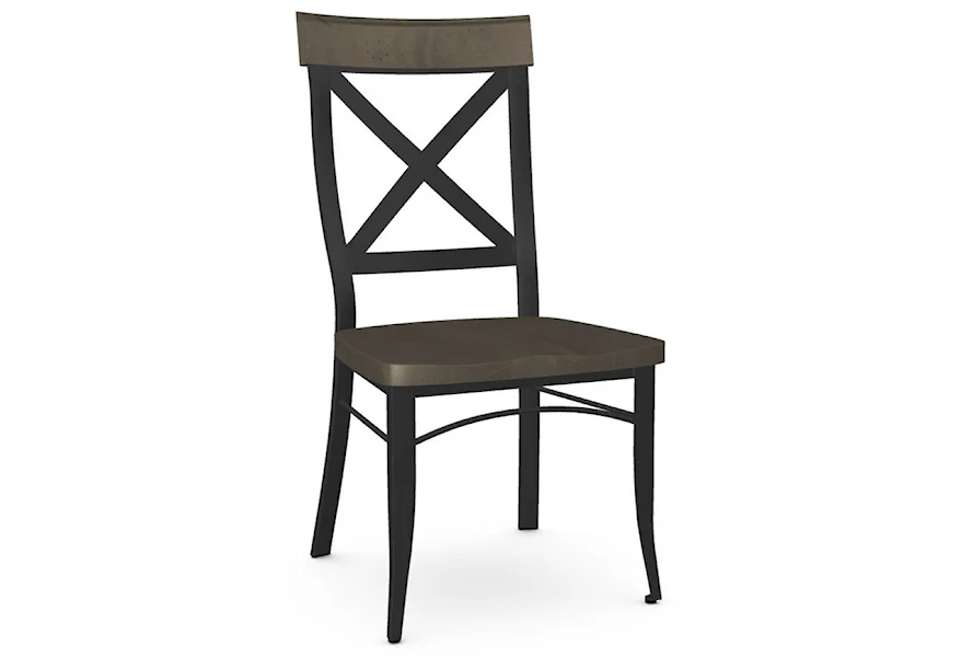 Industrial - Amisco Kyle Side Chair by Amisco at Esprit Decor Home Furnishings
